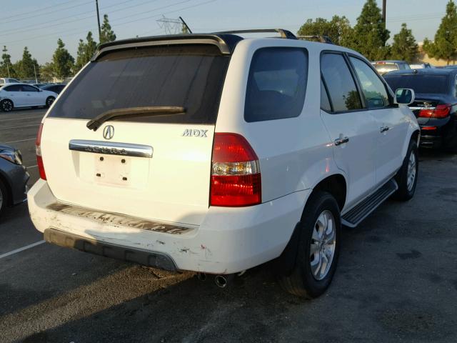 2HNYD18633H513470 - 2003 ACURA MDX TOURIN WHITE photo 4