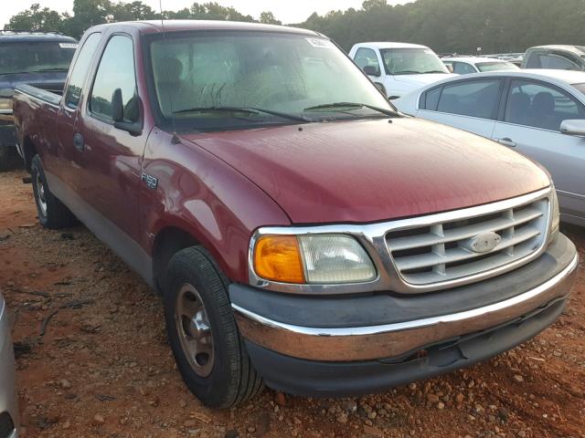 2FTRX172X4CA34235 - 2004 FORD F-150 HERI BURGUNDY photo 1