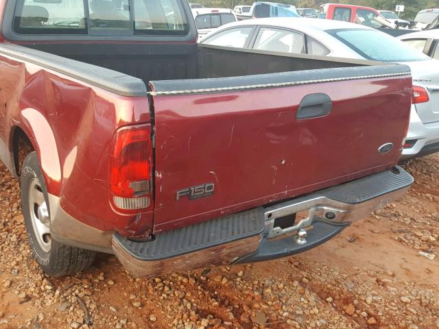 2FTRX172X4CA34235 - 2004 FORD F-150 HERI BURGUNDY photo 9