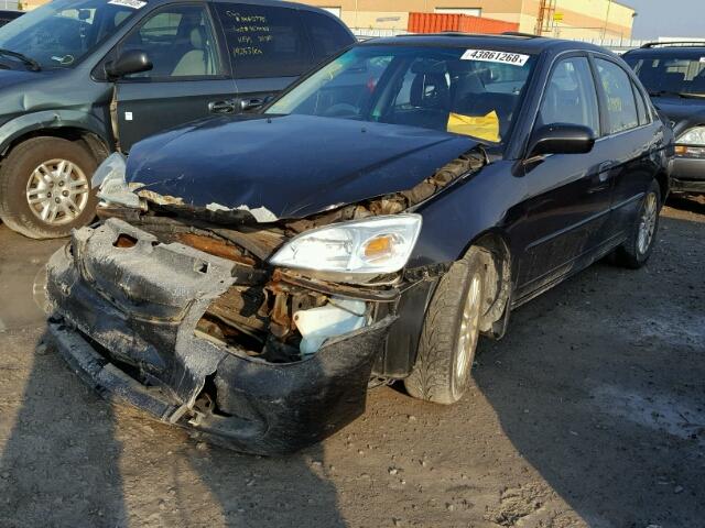 2HHES35841H003512 - 2001 ACURA 1.7EL PREM BLACK photo 2