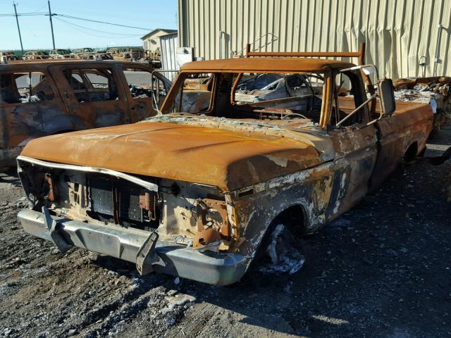 F25JRB54115 - 1976 FORD F-250 BURN photo 2