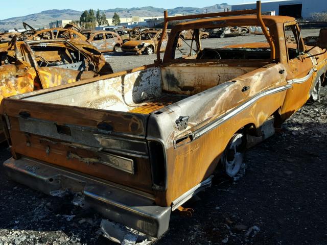 F25JRB54115 - 1976 FORD F-250 BURN photo 4