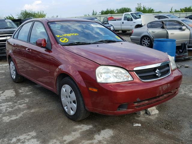 KL5JD56Z67K498950 - 2007 SUZUKI FORENZA BA RED photo 1