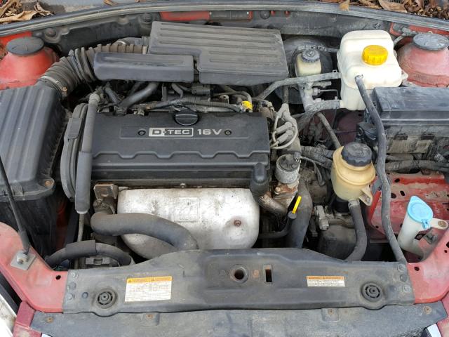 KL5JD56Z67K498950 - 2007 SUZUKI FORENZA BA RED photo 7