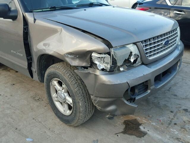 1FMZU63K14UA72654 - 2004 FORD EXPLORER X GRAY photo 9