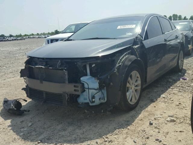 1G1ZB5ST6HF288842 - 2017 CHEVROLET MALIBU LS გრაფიტი ფოტო 2