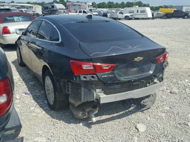 1G1ZB5ST6HF288842 - 2017 CHEVROLET MALIBU LS გრაფიტი ფოტო 3