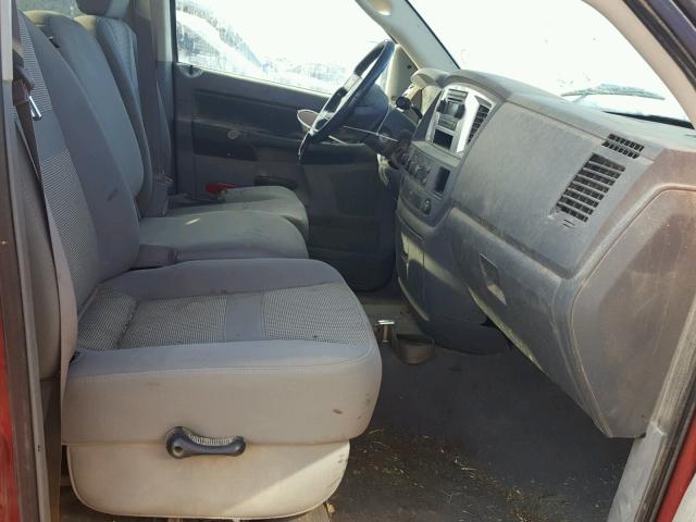 3D7KS28A07G818075 - 2007 DODGE RAM 2500 S მუქწითელი ფოტო 5