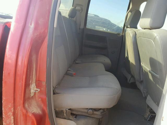 3D7KS28A07G818075 - 2007 DODGE RAM 2500 S მუქწითელი ფოტო 6