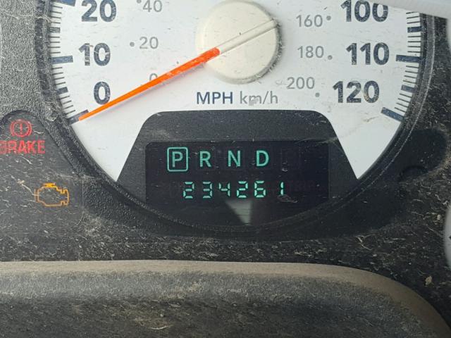 3D7KS28A07G818075 - 2007 DODGE RAM 2500 S მუქწითელი ფოტო 8