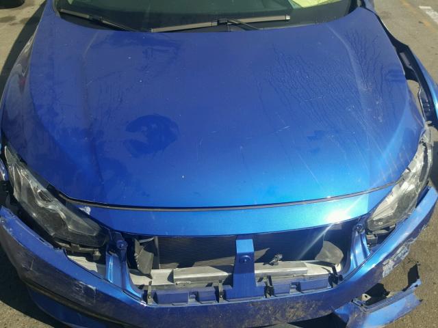 2HGFC2F73GH573564 - 2016 HONDA CIVIC EX ლურჯი ფოტო 7