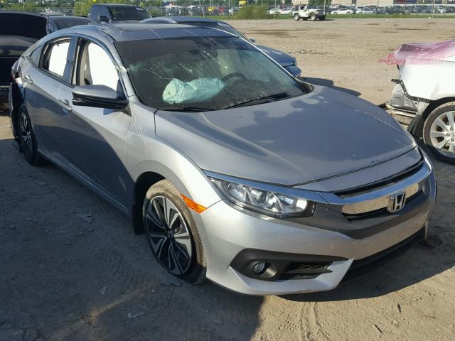 19XFC1F75HE022591 - 2017 HONDA CIVIC EXL 银色 照片 1