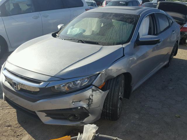 19XFC1F75HE022591 - 2017 HONDA CIVIC EXL 银色 照片 2