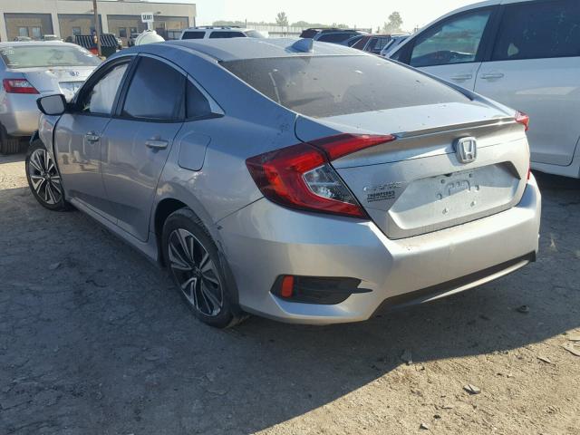 19XFC1F75HE022591 - 2017 HONDA CIVIC EXL 银色 照片 3