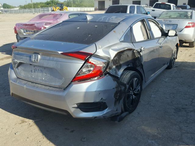 19XFC1F75HE022591 - 2017 HONDA CIVIC EXL SILVER photo 4