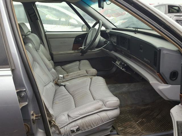 1G4CU531XN1635078 - 1992 BUICK PARK AVENU GRAY photo 5