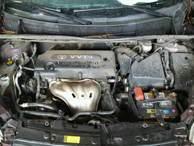 JTLKE50E181030461 - 2008 TOYOTA SCION XB 栗色 照片 7