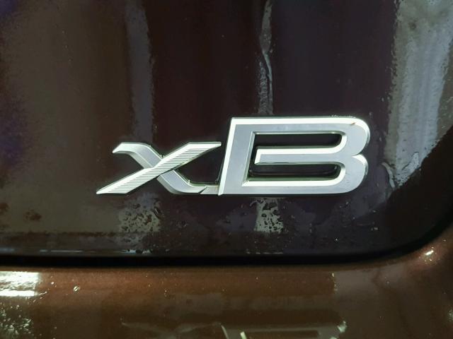 JTLKE50E181030461 - 2008 TOYOTA SCION XB 栗色 照片 9
