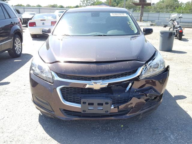 1G11C5SL4FF237816 - 2015 CHEVROLET MALIBU 1LT ყავისფერი ფოტო 9