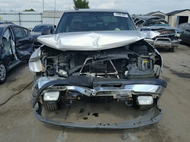 2GCEK13T941298487 - 2004 CHEVROLET SILVERADO GRAY photo 9