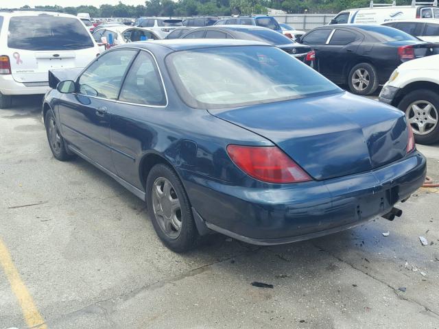 19UYA2250VL009115 - 1997 ACURA 3.0CL GREEN photo 3