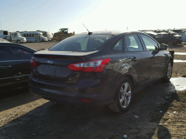 1FADP3F20DL352951 - 2013 FORD FOCUS SE BLACK photo 4