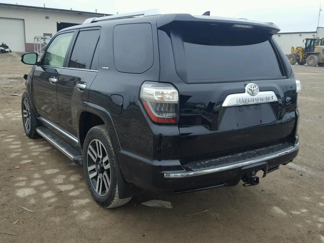 JTEBU5JR7G5369437 - 2016 TOYOTA 4RUNNER SR BLACK photo 3