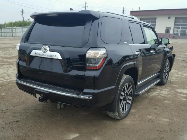 JTEBU5JR7G5369437 - 2016 TOYOTA 4RUNNER SR BLACK photo 4