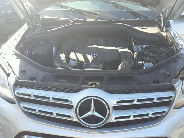 4JGDF6EE8HA872161 - 2017 MERCEDES-BENZ GLS 450 4M SILVER photo 7