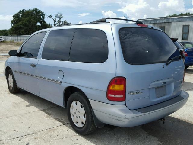 2FMZA5141WBE14930 - 1998 FORD WINDSTAR W BLUE photo 3