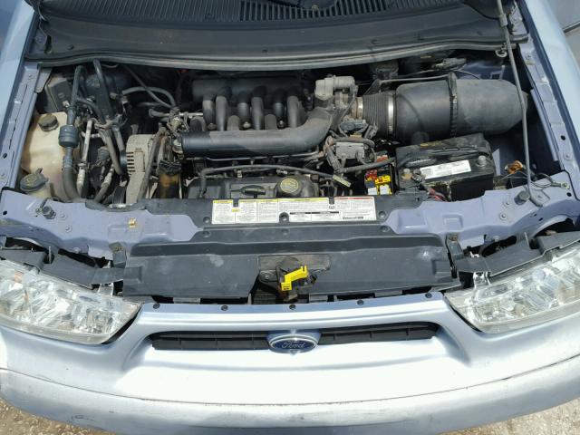 2FMZA5141WBE14930 - 1998 FORD WINDSTAR W BLUE photo 7