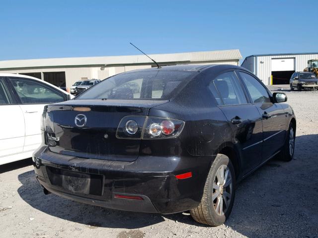 JM1BK32F671731719 - 2007 MAZDA 3 I BLACK photo 4