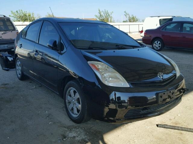 JTDKB22U453077927 - 2005 TOYOTA PRIUS BLACK photo 1