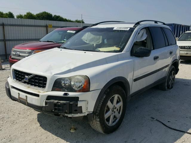 YV1CY592X51209880 - 2005 VOLVO XC90 WHITE photo 2