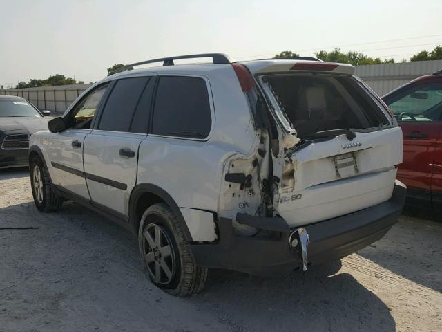 YV1CY592X51209880 - 2005 VOLVO XC90 WHITE photo 3