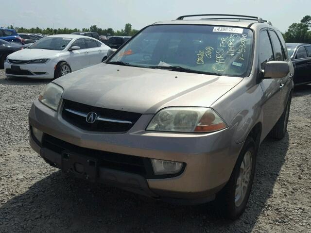 2HNYD18633H530060 - 2003 ACURA MDX TOURIN GOLD photo 2