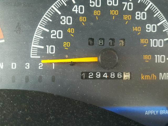 1G2WP52KXYF209096 - 2000 PONTIAC GRAND PRIX Темно-червоний фото 8