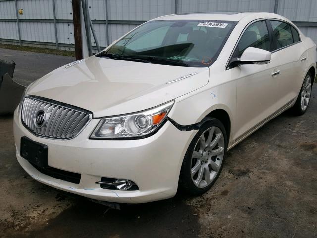 1G4GJ5E35CF158715 - 2012 BUICK LACROSSE T WHITE photo 2