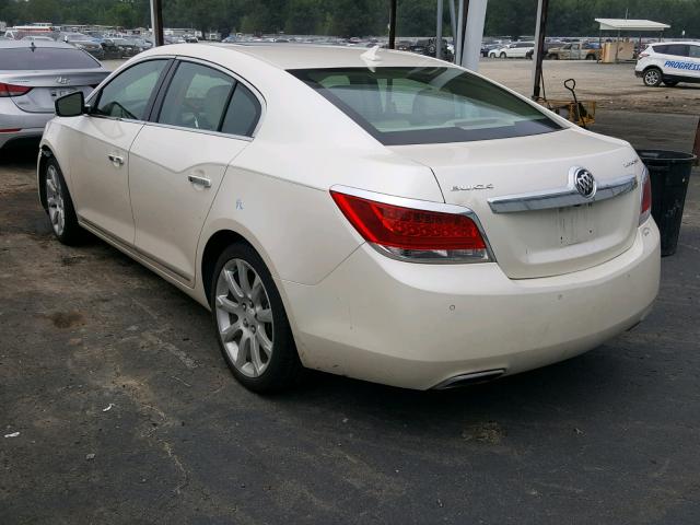 1G4GJ5E35CF158715 - 2012 BUICK LACROSSE T WHITE photo 3