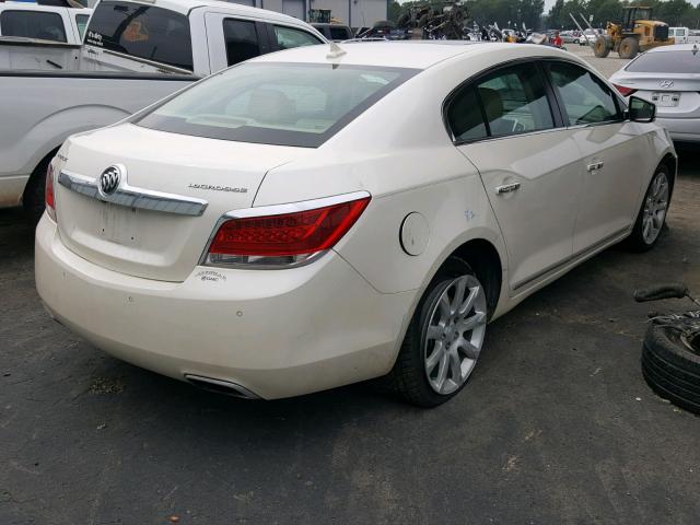 1G4GJ5E35CF158715 - 2012 BUICK LACROSSE T WHITE photo 4