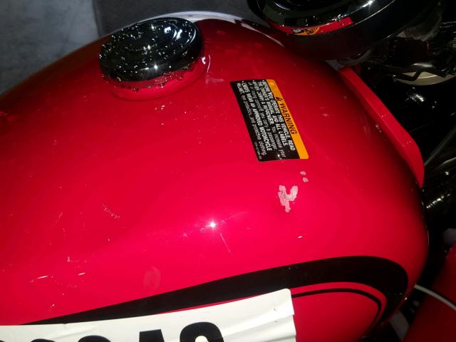 JYAVN05E0GA011382 - 2016 YAMAHA XVS950 CU RED photo 9