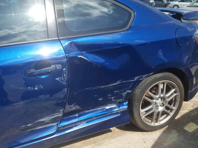 JTKDE167280252057 - 2008 TOYOTA SCION TC 蓝色 照片 9
