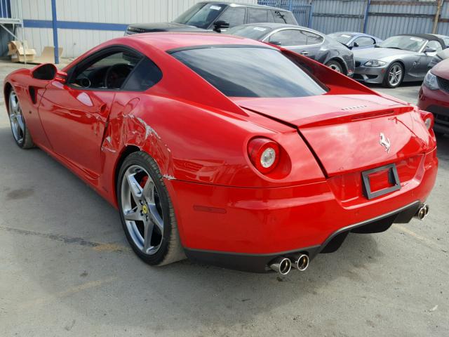 ZFFFC60A780157969 - 2008 FERRARI 599 GTB FI RED photo 3