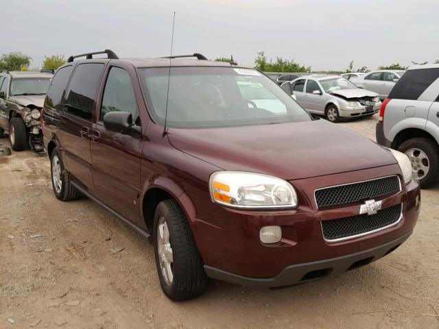 1GNDV33WX7D165598 - 2007 CHEVROLET UPLANDER L 栗色 照片 1