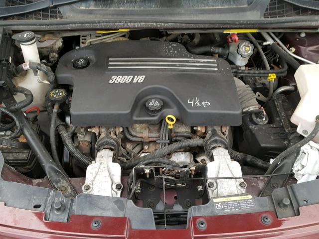 1GNDV33WX7D165598 - 2007 CHEVROLET UPLANDER L 栗色 照片 7