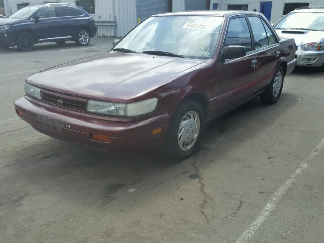 JN1FU21P4NX904196 - 1992 NISSAN STANZA RED photo 2