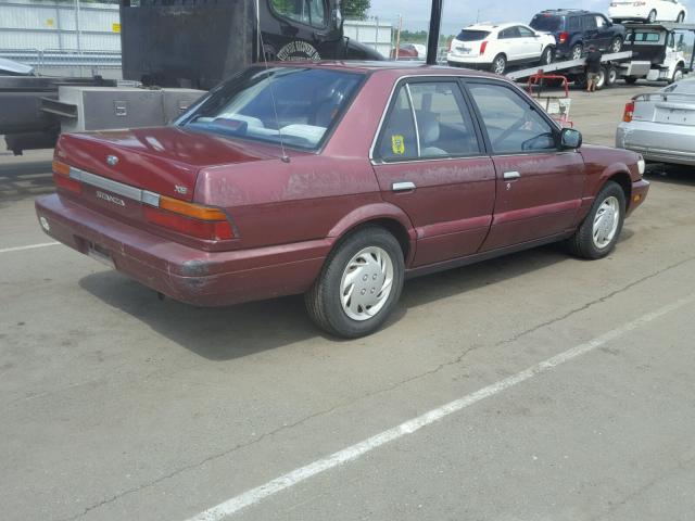 JN1FU21P4NX904196 - 1992 NISSAN STANZA RED photo 4