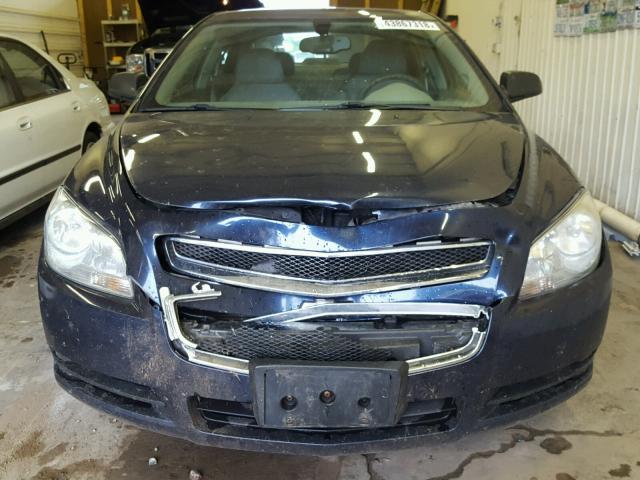 1G1ZB5EB2A4129921 - 2010 CHEVROLET MALIBU LS ლურჯი ფოტო 9