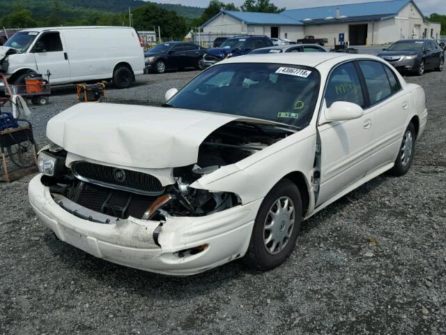 1G4HP54K65U243895 - 2005 BUICK LESABRE CU WHITE photo 2