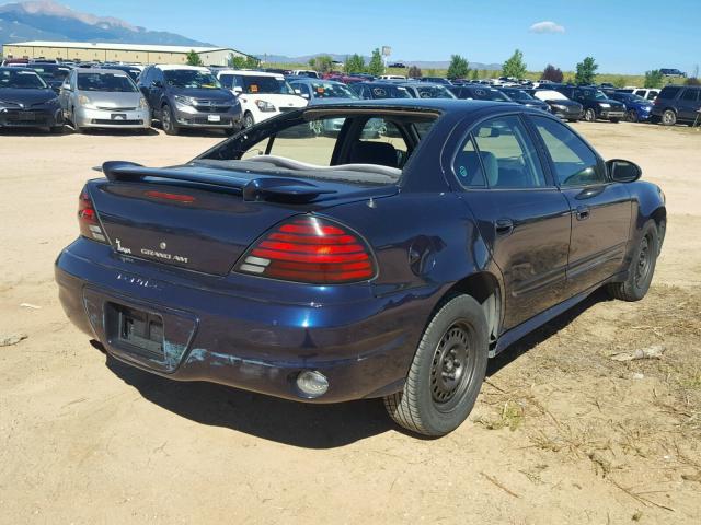1G2NE52F64M658527 - 2004 PONTIAC GRAND AM S ლურჯი ფოტო 4